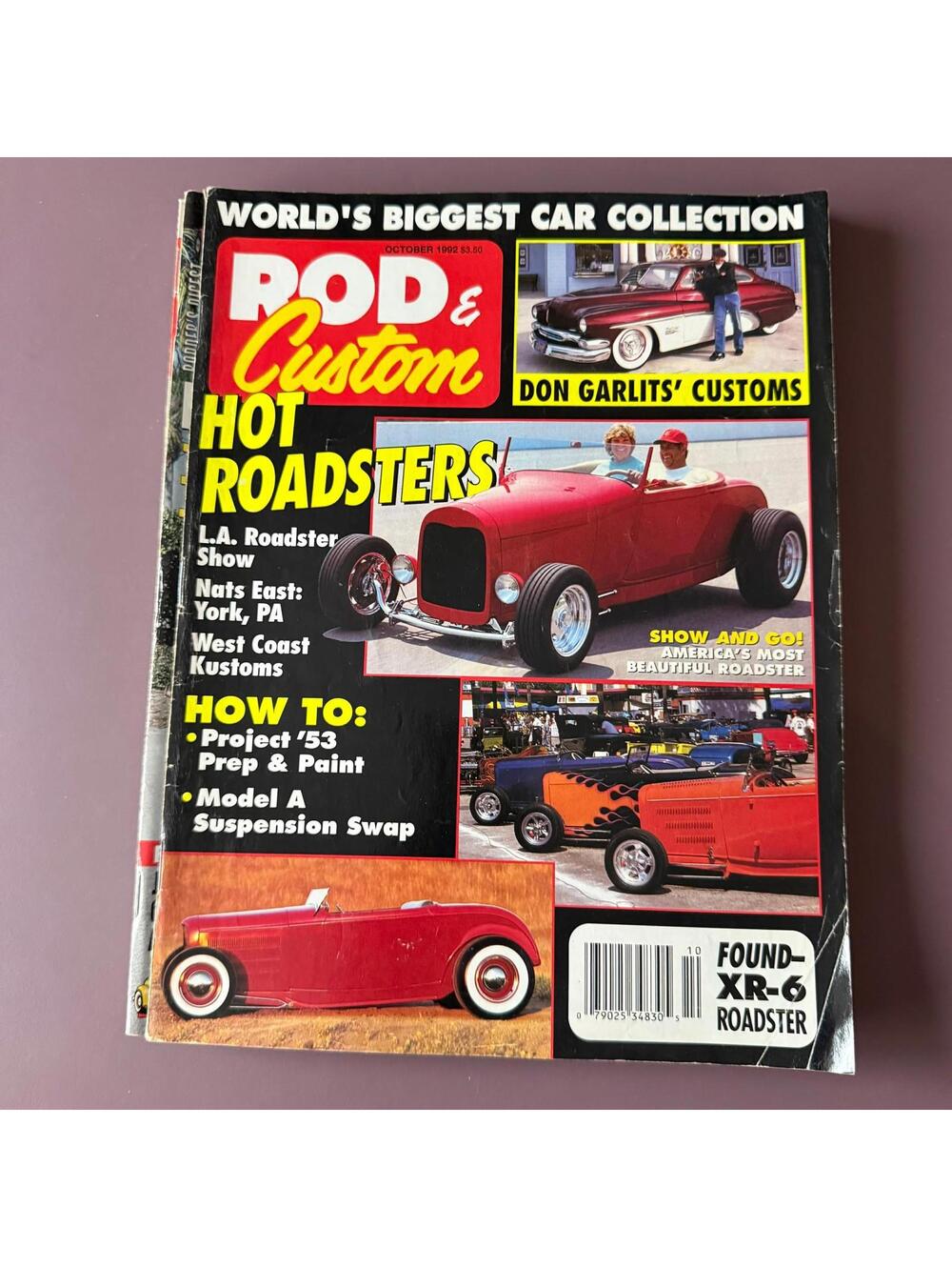 Vintage Hot Rodder Chevy Auto Magazine Custom Rodder B2